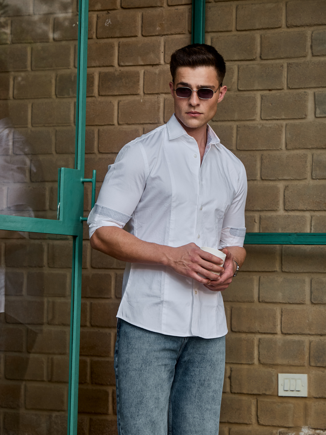 Mystic White Formal Shirt