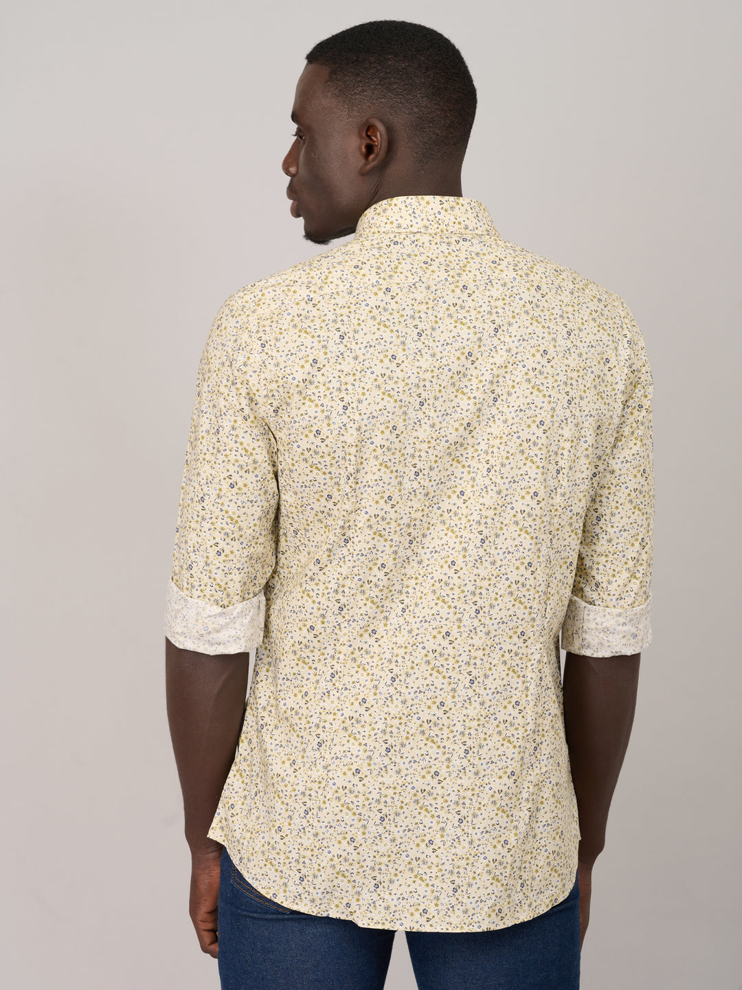 Sandstone Full Sleeve Printed Shirt