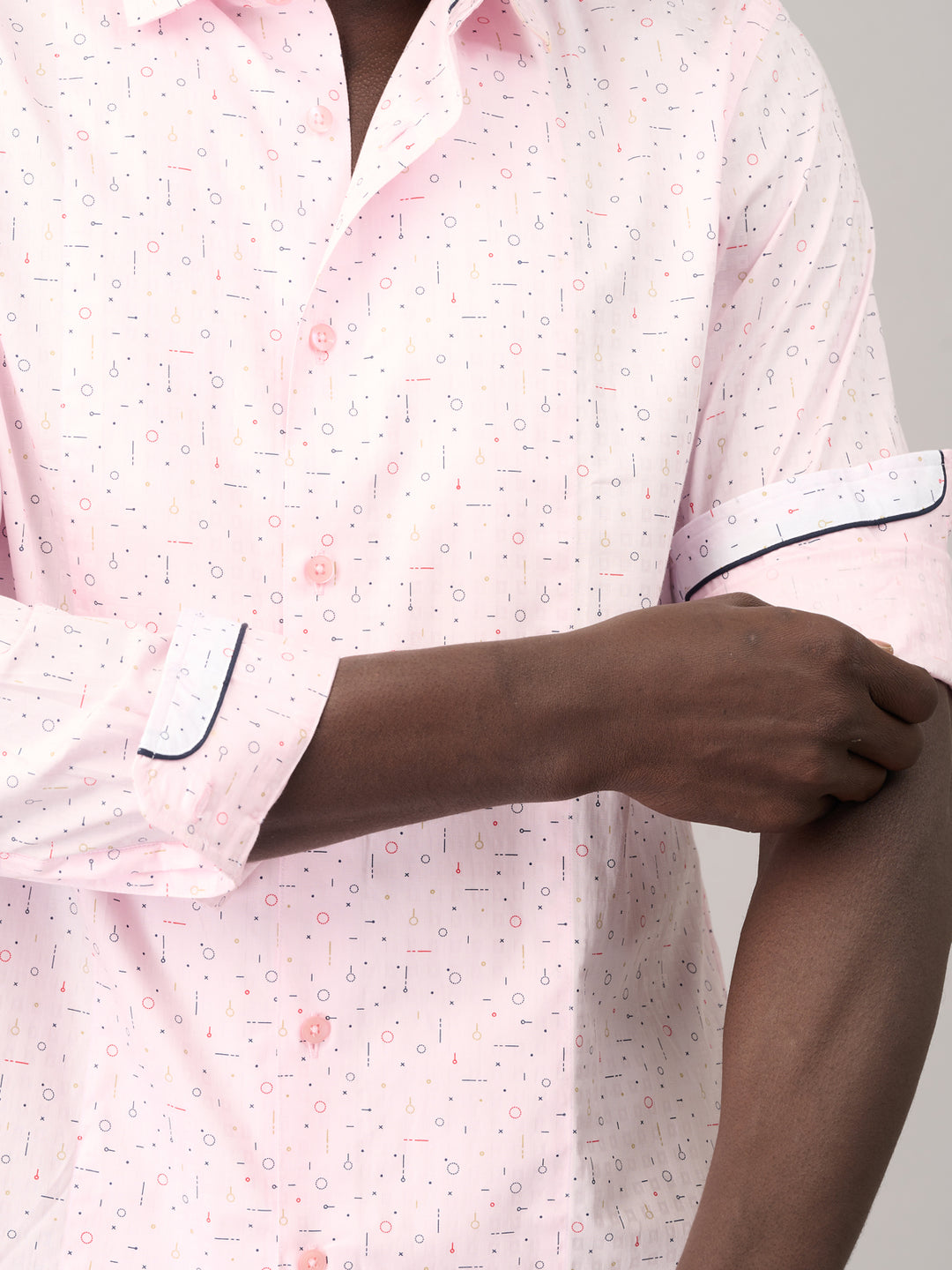 Rose Quartz Printed Shirt