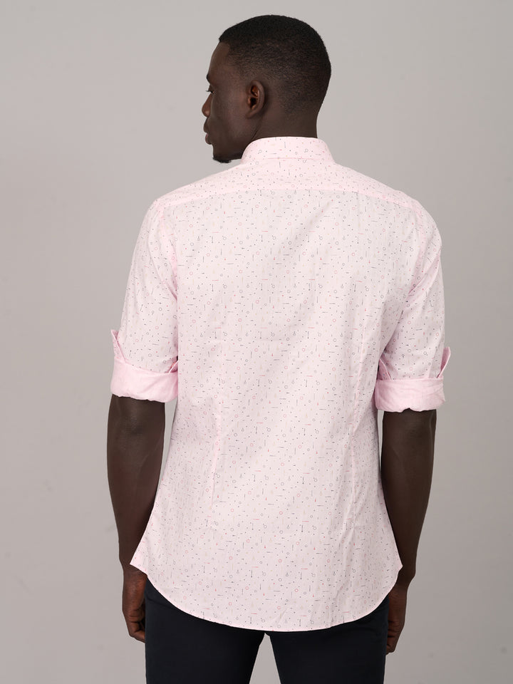 Rose Quartz Printed Shirt