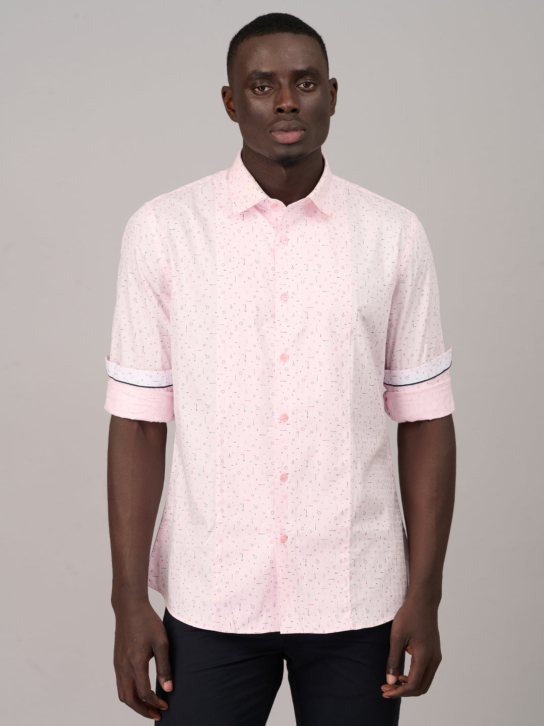 Rose Quartz Printed Shirt