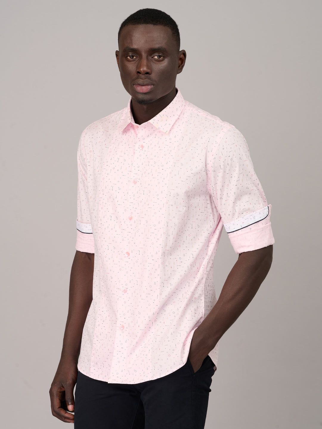 Rose Quartz Printed Shirt