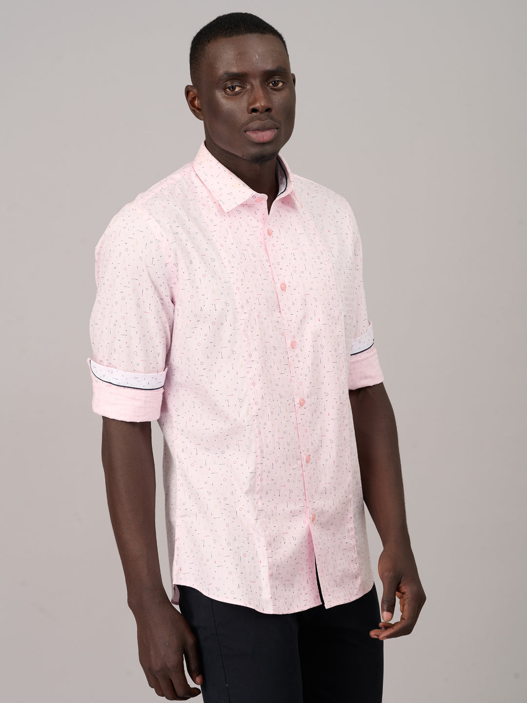 Rose Quartz Printed Shirt