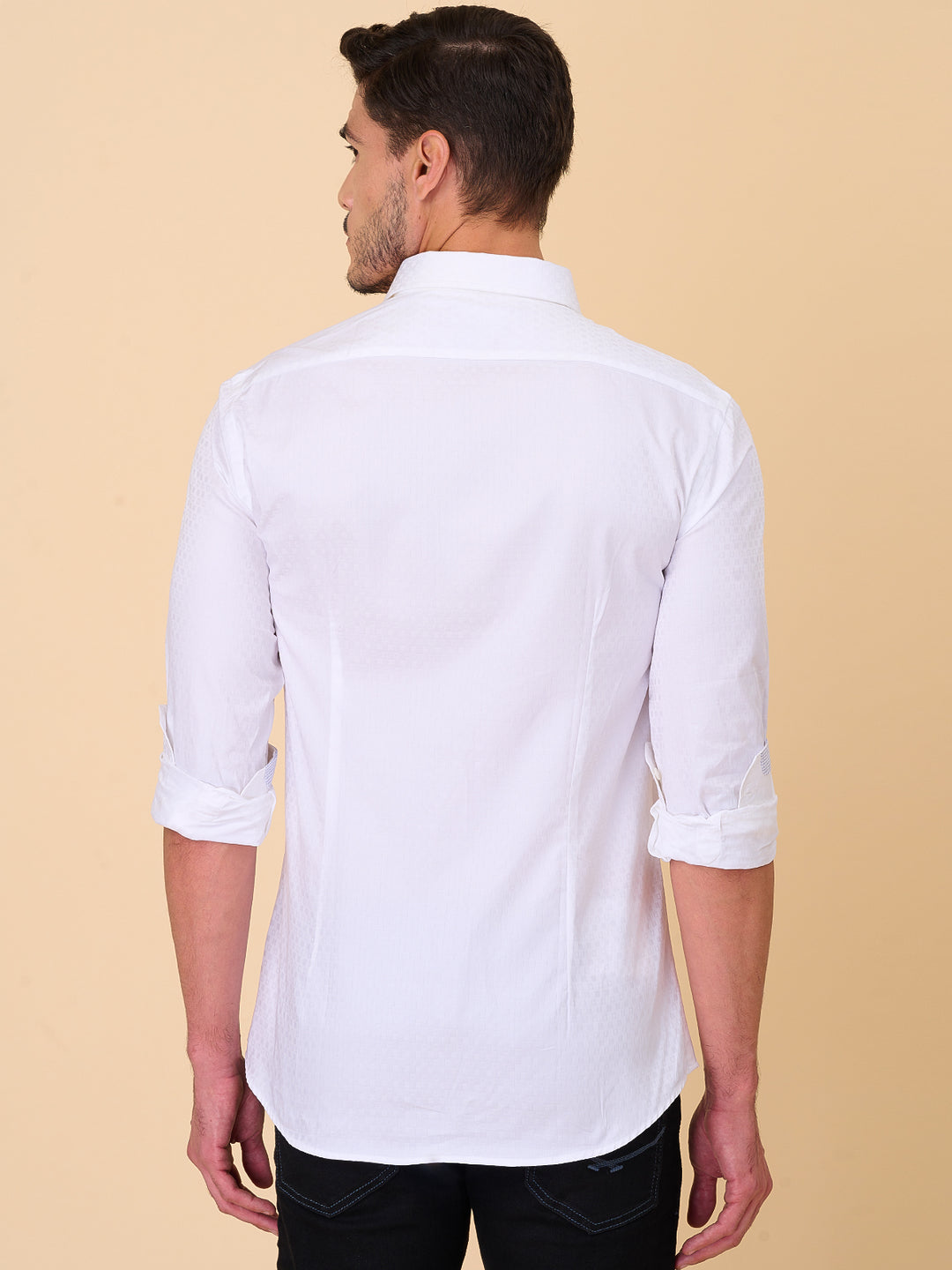 Ghost White Formal Shirt