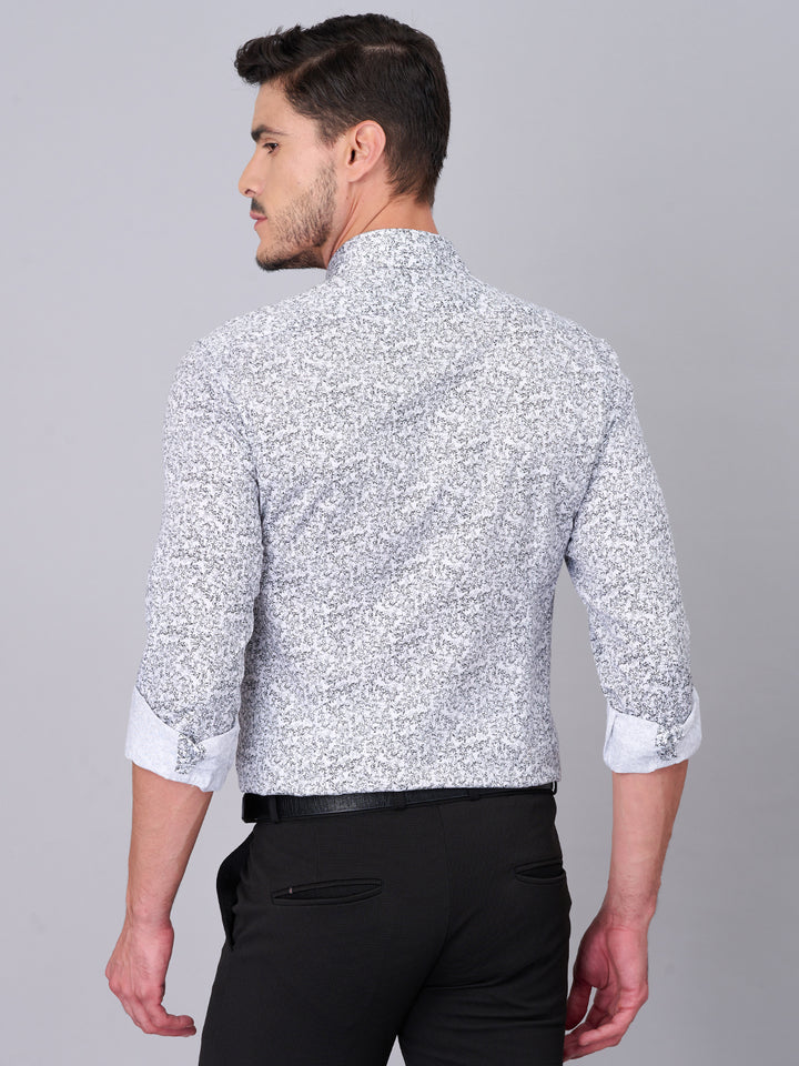 Obsidian Black Printed Shirt